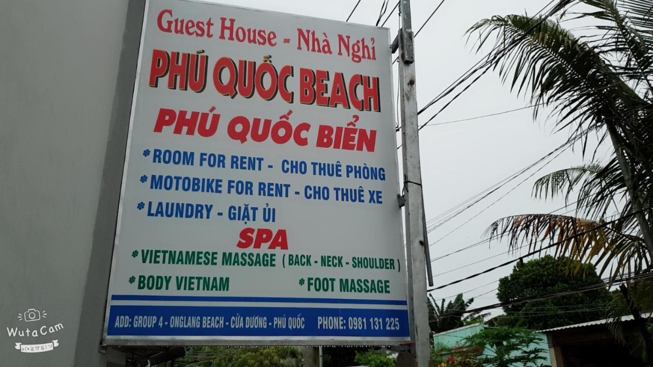 Phu Quoc Beach Guesthouse Esterno foto