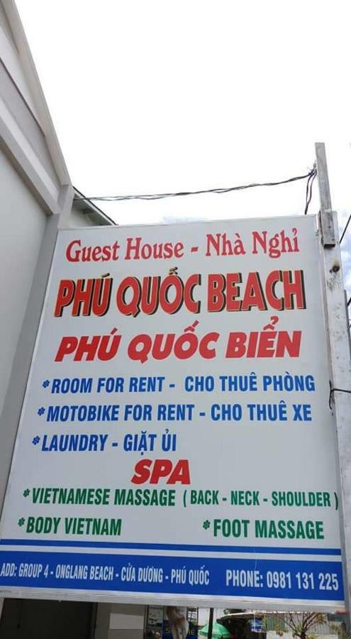 Phu Quoc Beach Guesthouse Esterno foto